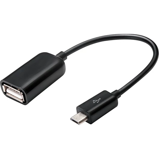 SANDBERG Töltőkábel, OTG Adapter MicroUSB M - USB F