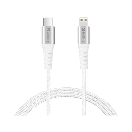 SANDBERG USB-C tartozék, USB-C PD to Lightning MFI 1M