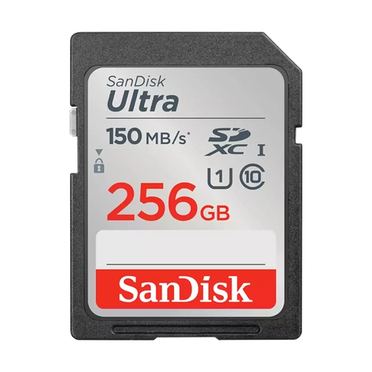 SANDISK 215417, SDXC ULTRA KÁRTYA 256GB, 150MB/s CL10 UHS-I
