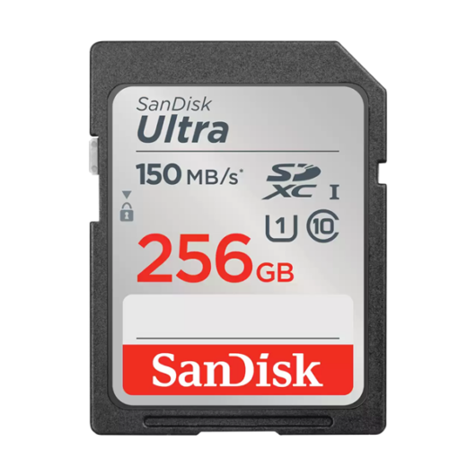 SANDISK 215417, SDXC ULTRA KÁRTYA 256GB, 150MB/s CL10 UHS-I
