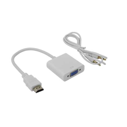 SBOX Adapter, ADAPTER HDMI Male -> VGA Female + Audio