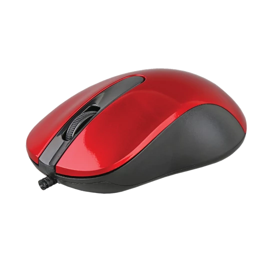 SBOX Egér, WIRED MOUSE, Red