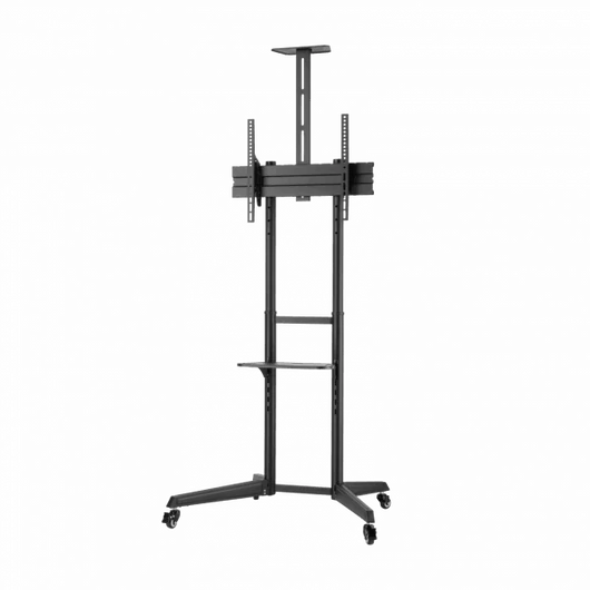 SBOX FS-401 Gurulós konzol, konferencia állvány, 32"-55", 600x400, max 50 kg