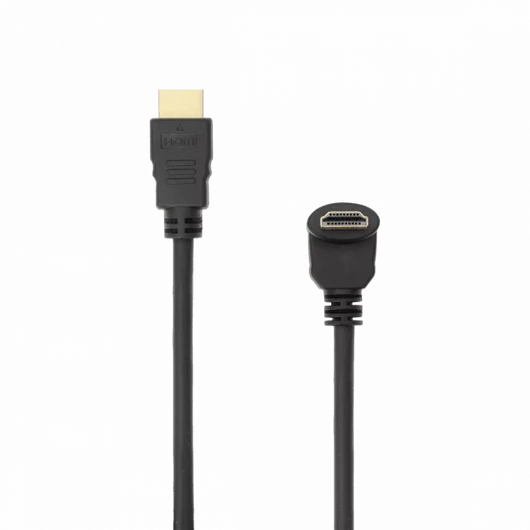 SBOX Kábel HDMI-90-15, CABLE HDMI Male - HDMI Male 1.4 90°, 1.5 m