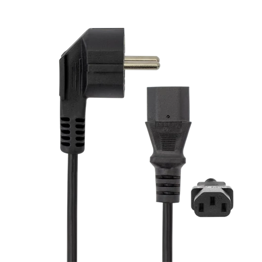 SBOX Kábel, CABLE C-13 PC - SCHUKO POWER, 2 m