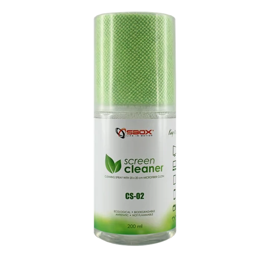 SBOX Tisztítószer CS-02, SCREEN CLEANER