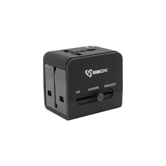 SBOX Töltő adapter, UNIVERSAL TRAVEL ADAPTER