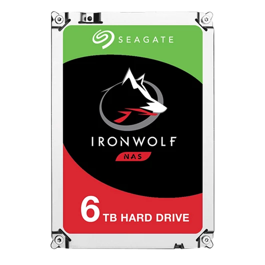 SEAGATE 3.5" HDD SATA-III 6TB 5400rpm 256MB Cache IronWolf