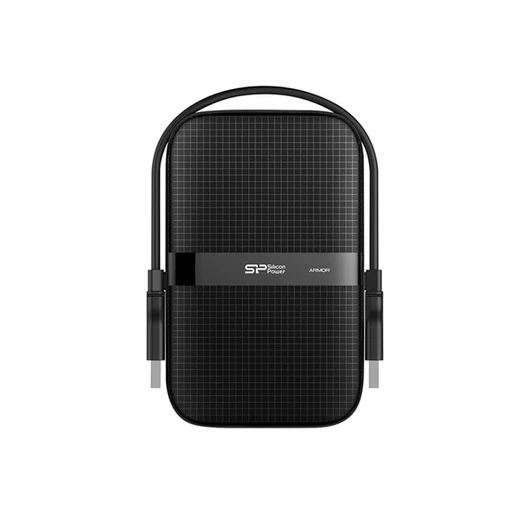 SILICON POWER 2.5" HDD USB 3.1 5TB Armor A60 ütésálló + vízálló, Fekete
