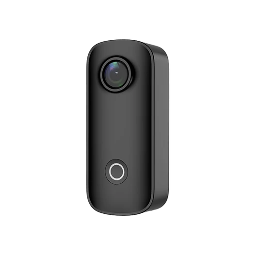 SJCAM Pocket Action Camera C100, Black, WIFI, 1080p, vízálló tokkal 30m - ig, mikro USD, portré mód