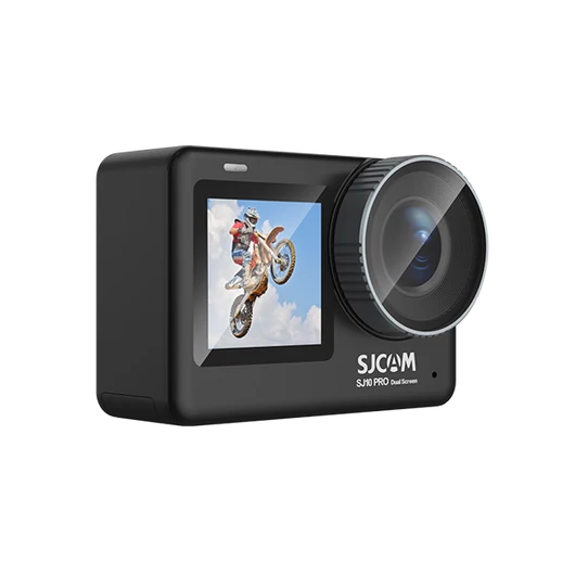 SJCAM Professional Action Camera SJ10 Pro Dual Screen, Black, 5G WIFI, dupla LCD, 4K, szerkesztés, távírányító, lassítás