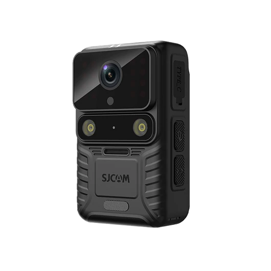 SJCAM Body Camera A50, Black, WIFI, 4K, time-lapse, 135°, autó mód. IP65, 7,5 óra akku, infra, GPS, távírányító, 2,0 LCD