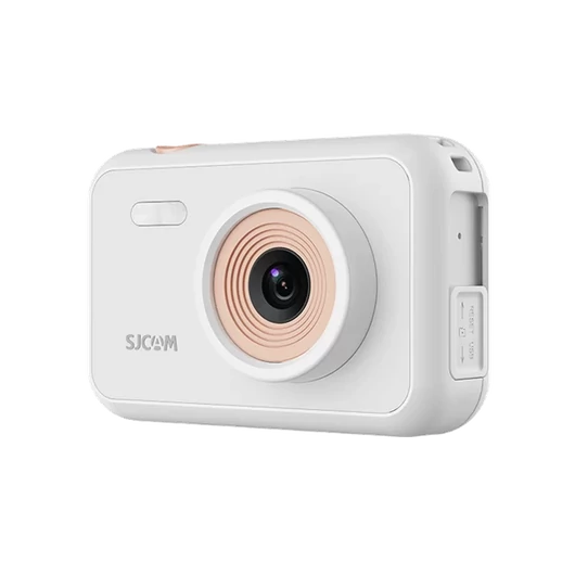 SJCAM Kids Camera FunCam, White, 5MP, 1080P felbontás, videó és fotó mód, játék funkció, LCD kijelző, 32GB- ig