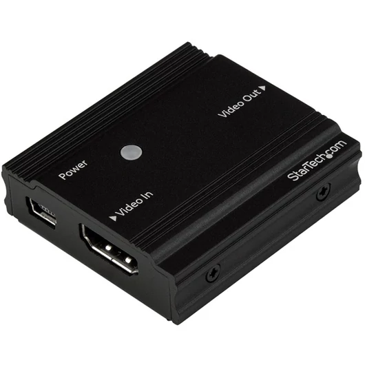 STARTECH Extender HDMI Signal Booster 4K 60Hz, fekete
