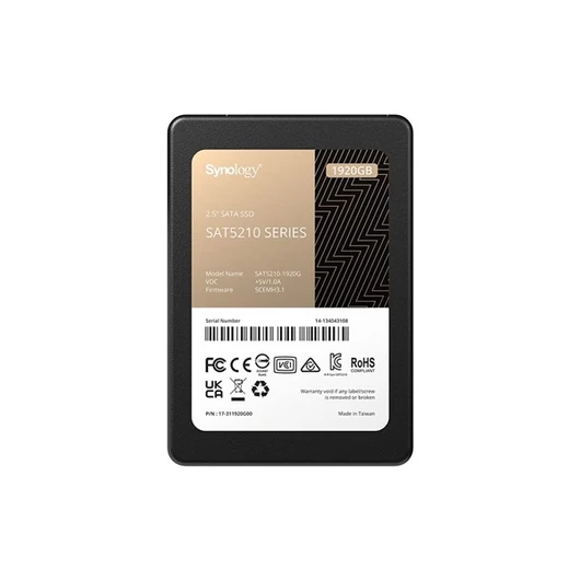 SYNOLOGY 2,5" SSD Enterprise series 1920GB - SAT5210-1920G