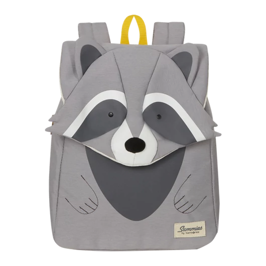 Sammies by SAMSONITE Gyermek hátizsák 132079-8734, BACKPACK S+ (RACCOON REMY) -HAPPY SAMMIES ECO