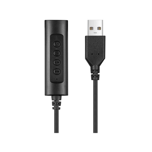 SANDBERG Hangkártya, Headset USB Controller 1.5m
