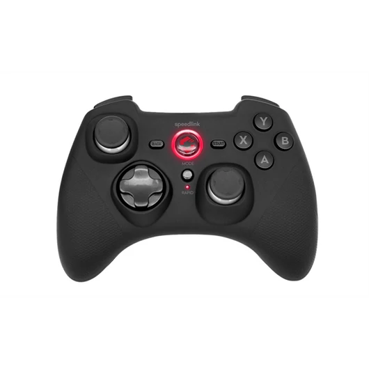 Speedlink SL-650110-BK RAIT Gamepad, vezetéknélküli - PC/PS3/Switch, fekete