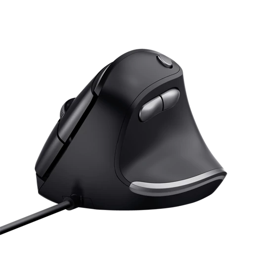 TRUST 24635, Bayo Vertical ergonomic mouse, Black