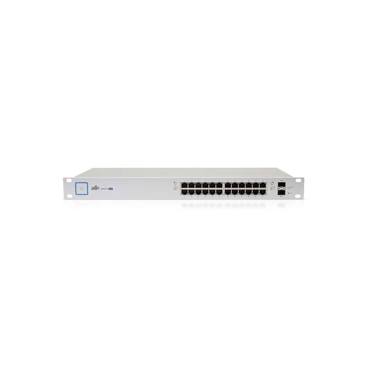 UBiQUiTi Switch 24x1000Mbps (POE+) + 2x1000Mbps SFP, Menedzselhető, Rackes - US-24-250W
