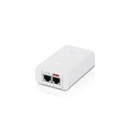 UBiQUiTi POE Adapter 2x100Mbps, 24VDC @ 1.0A - POE-24-24W