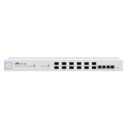UBiQUiTi Switch 12x10000Mbps SFP+ + 4x10000Mbps, Menedzselhető, Rackes - US-16-XG