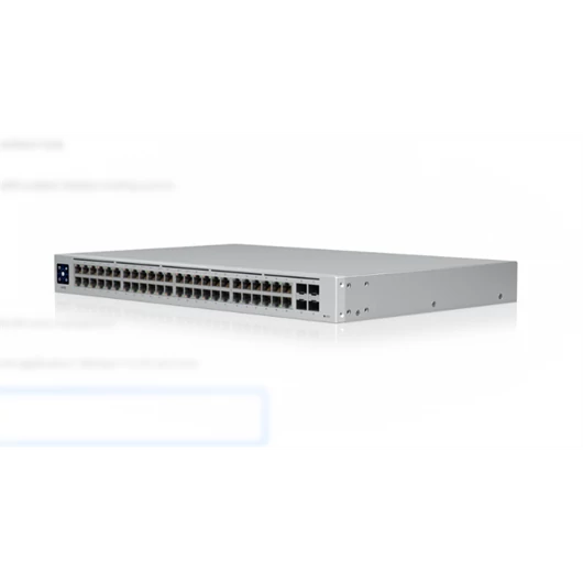 UBiQUiTi Switch 48x1000Mbps (32xPOE+) + 4x1000Mbps SFP, Menedzselhető, Rackes - USW-48-POE