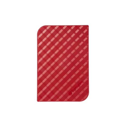VERBATIM 2,5" külső HDD, 1TB,  USB 3.0, "Store n Go, piros