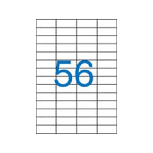 VICTORIA Etikett, univerzális, 52,5x21,2 mm, VICTORIA, 5600 etikett/csomag