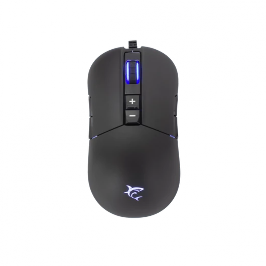 White Shark ARTHUR (GM-9005) gamer egér, 9D, fekete, 10000 dpi, RGB