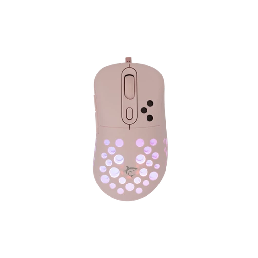 White Shark AZRAEL-P, GM-5013P gamer egér,6D, pink, 7200 dpi, RGB