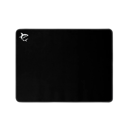 White Shark BLACK KNIGHT fekete gamer egérpad (400x300x3 mm)