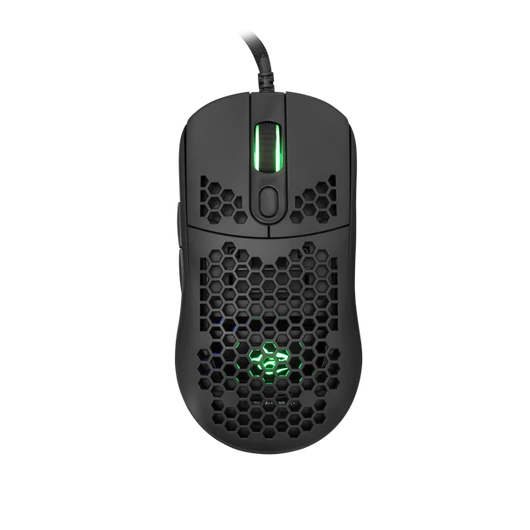 White Shark GM-5007B GALAHAD gamer egér, fekete, 6400 dpi