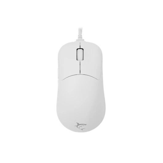 White Shark GRAPHENE-W, GM-5014W gamer egér,6D, fehér, 6200 dpi, RGB