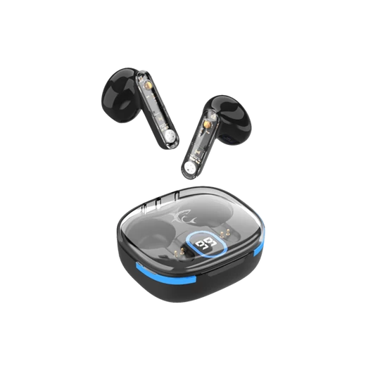 White Shark HYPERBEAT-B, GEB-TWS37B bluetooth In-ear fülhallgató mikrofonnal, fekete