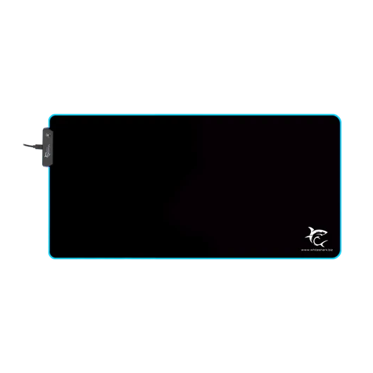 White Shark LUMINOUS "XL" világító gamer egérpad (800x350x3 mm)