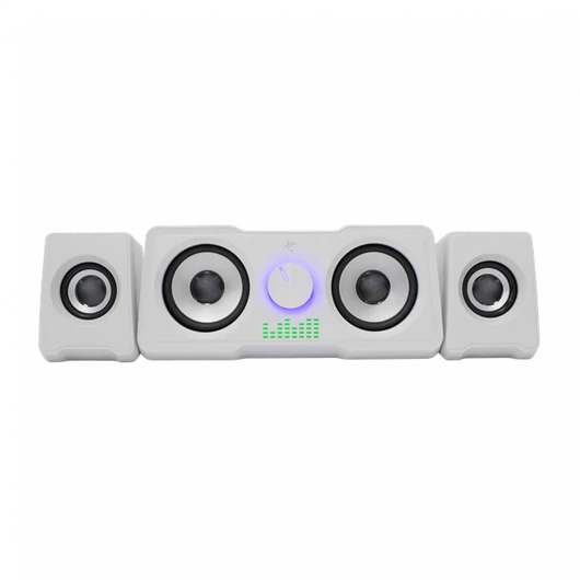 White Shark MOOD Hangszóró, 2.2, 16W, LED, fehér