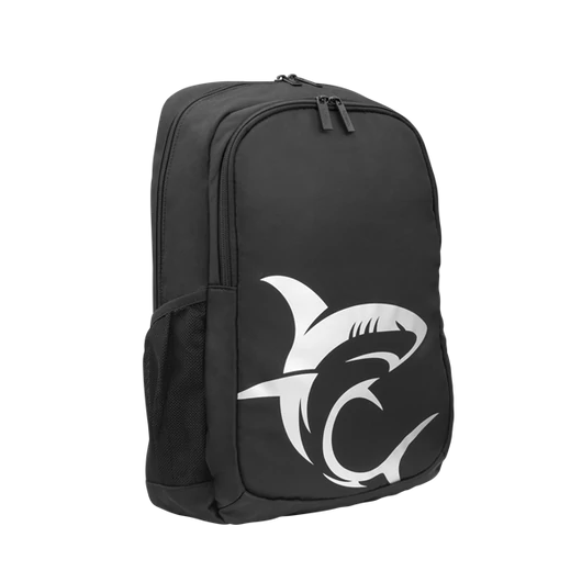 White Shark SCOUT fekete/ezüst gamer hátizsák 15,6"
