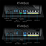 ASUS Wireless Router Dual Band AX5700 1xWAN(1000Mbps) + 4xLAN(1000Mbps) + 2xUSB, RT-AX86S