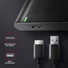 AXAGON EE25-A6M USB 3.2 csavar nélküli külső ház alumínium 2, 5" HDD/SSD, fekete