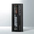 AXAGON EEM2-GTO Thin Oval SuperSpeed+ USB-C - NVMe M. 2 külső ház, fekete