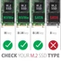 AXAGON EEM2-SG2 SuperSpeed+ USB-C - M.2 NVMe & SATA SSD külső ház
