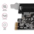 AXAGON PCEA-P1N PCIE VEZÉRLŐ 1X PÁRHUZAMOS (PCI-Express kártya egy párhuzamos (LPT) porttal, ASIX AX99100)