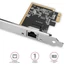AXAGON PCEE-GRF PCIE GIGABIT ETHERNET (Gigabit Ethernet PCI-Express hálózati kártya a Realtek chipkészlettel)