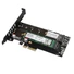 AXAGON PCEM2-DC PCIE NVME+SATA M.2 ADAPTER (PCI-Express x4 adapter hűtővel akár két M.2 lemez számítógéphez)