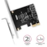 AXAGON PCES-SA2N PCIE VEZÉRLŐ 2X SATA 6G (Kétcsatornás SATA III PCI-Express vezérlő két belső SATA porttal)