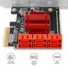 AXAGON PCES-SA6 PCIE CONTROLLER 6X SATA 6G (Hatcsatornás SATA III PCI-Express vezérlő hat belső SATA porttal)