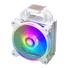 COOLER MASTER CPU hűtő HYPER 212 HALO WHITE ARGB, LGA1700 támogatással, fehér