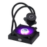 COOLER MASTER CPU hűtő MASTERLIQUID ML120L V2 RGB (vízhűtés), LGA1700 támogatással, fekete