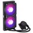 COOLER MASTER CPU hűtő MASTERLIQUID ML240L ARGB V2 (vízhűtés), LGA1700 támogatással, fekete
